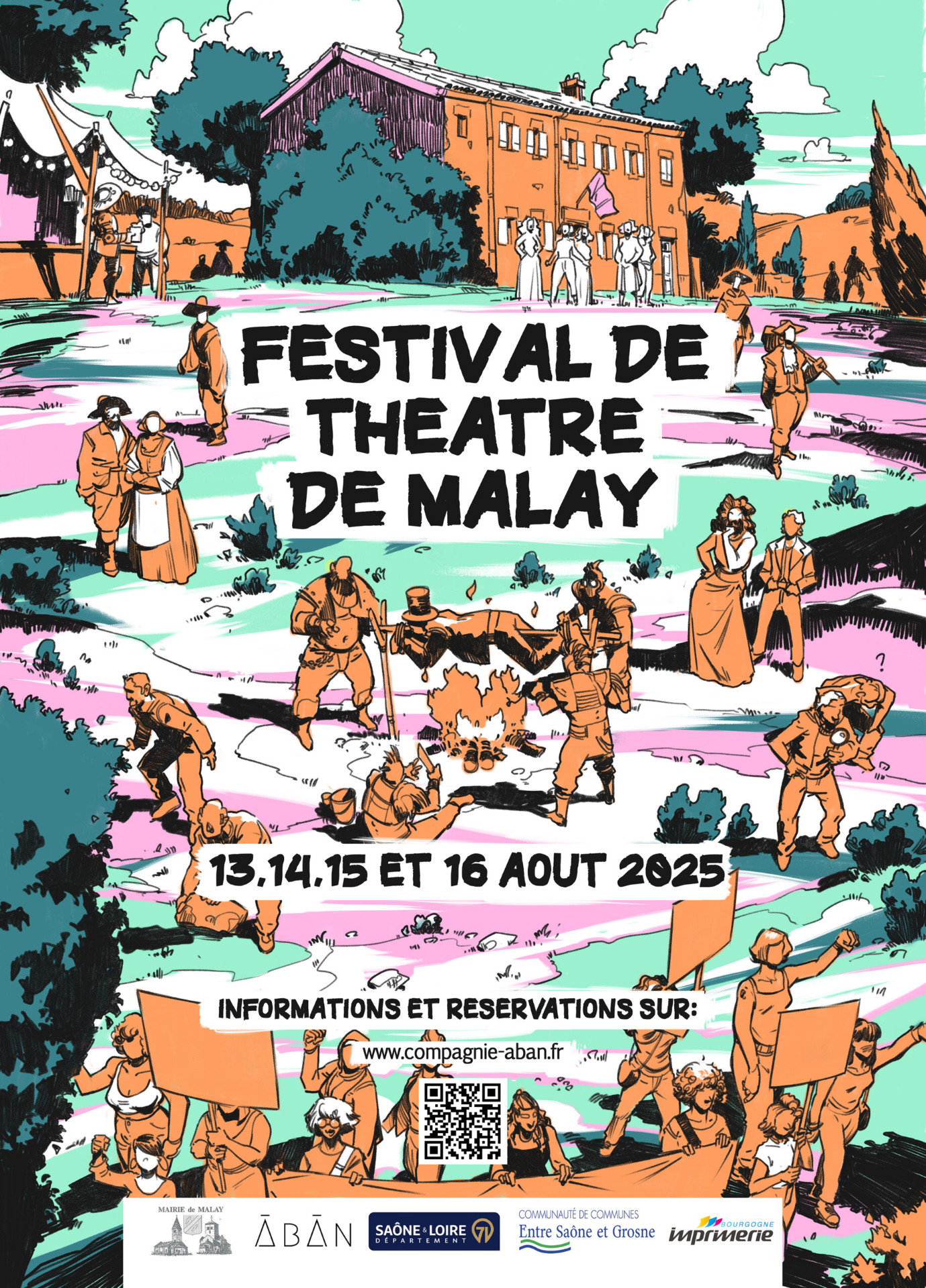 Affiche du festival de Malay 2025