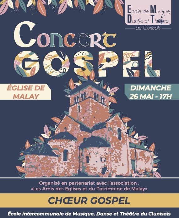 Affiche Concert Choeur Gospel